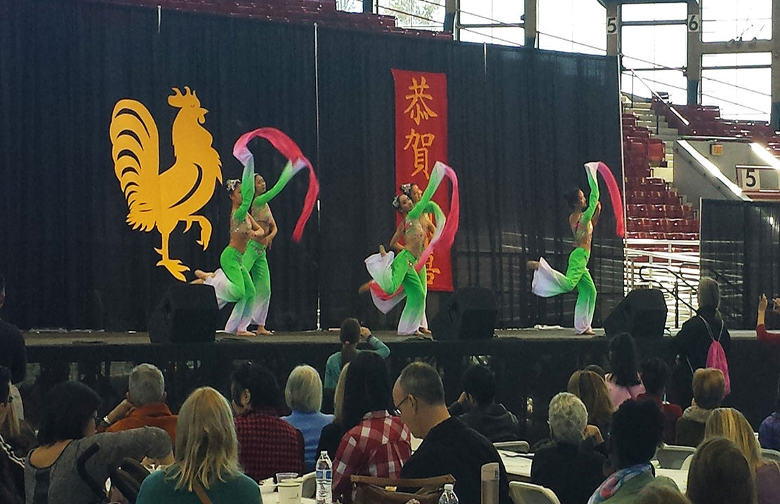 A dance celebrating the coming of Spring in 2017.